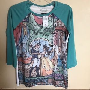 Hot Topic Disney Beauty and the Beast tee